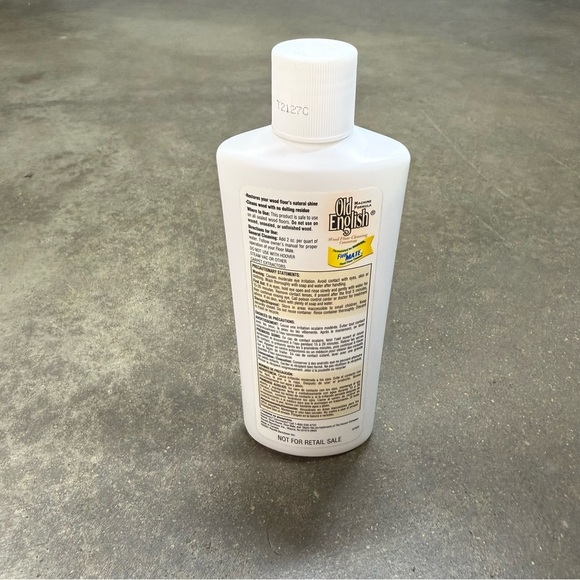 NOS Hoover Old English FloorMate Wood Floor Cleaner Machine Formula 8 oz - Picture 4 of 5